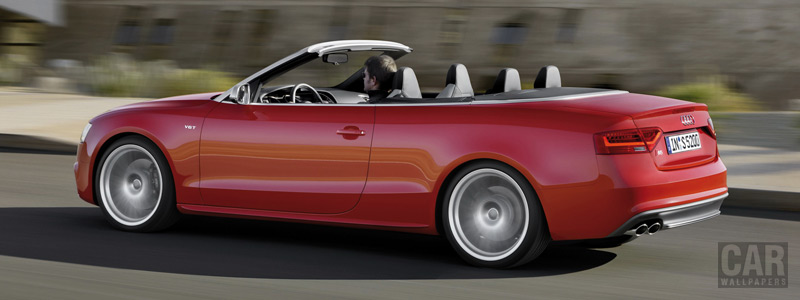   Audi S5 Cabriolet - 2011 - Car wallpapers