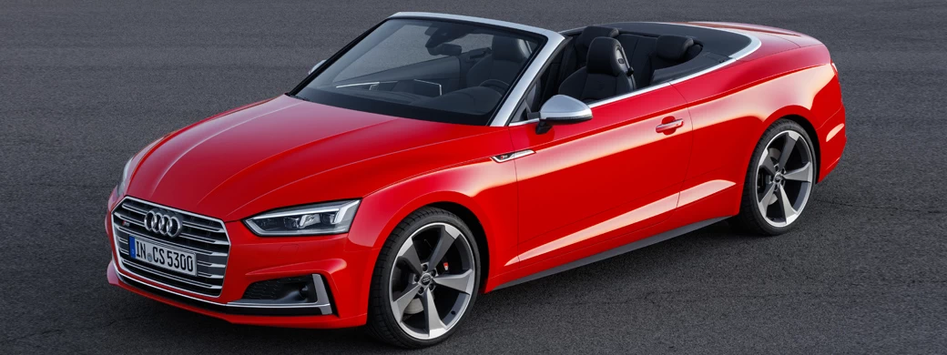   Audi S5 Cabriolet - 2017 - Car wallpapers