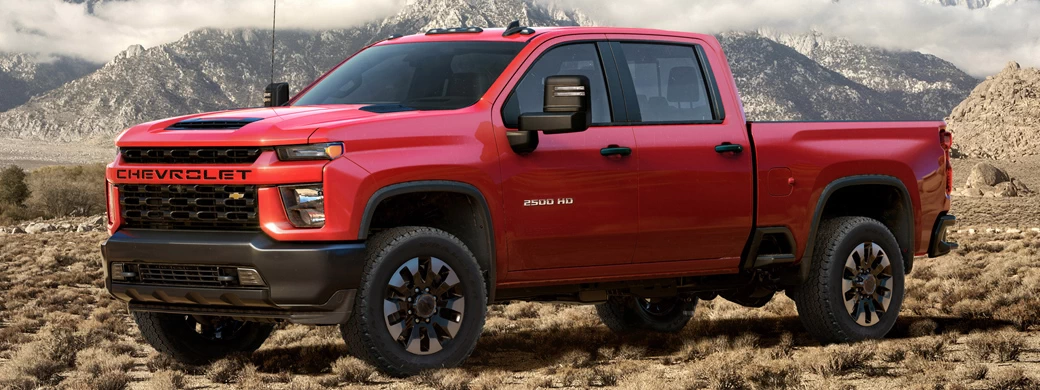   Chevrolet Silverado 2500 HD Custom Crew Cab - 2019 - Car wallpapers
