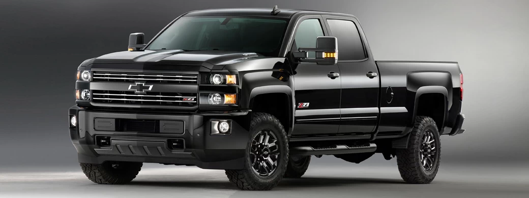   Chevrolet Silverado 2500 HD Z71 Midnight Edition Crew Cab - 2016 - Car wallpapers