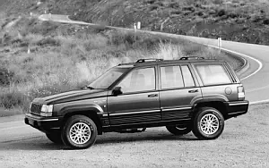 Обои автомобили Jeep Grand Cherokee Limited EU-spec - 1993