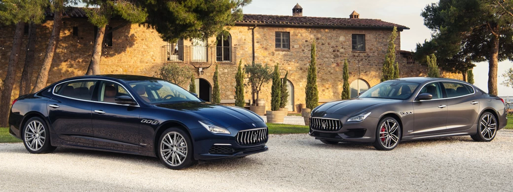   Maserati Quattroporte GranLusso & GranSport - 2018 - Car wallpapers