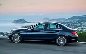 Обои автомобили Mercedes-Benz C300 BlueTEC HYBRID Exclusive Line - 2014