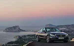 Обои автомобили Mercedes-Benz C300 BlueTEC HYBRID Exclusive Line - 2014