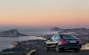 Обои автомобили Mercedes-Benz C300 BlueTEC HYBRID Exclusive Line - 2014