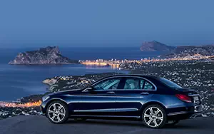 Обои автомобили Mercedes-Benz C300 BlueTEC HYBRID Exclusive Line - 2014