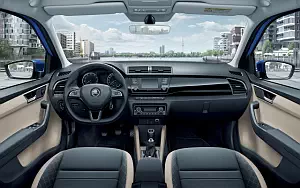 Обои автомобили Skoda Fabia Combi - 2015
