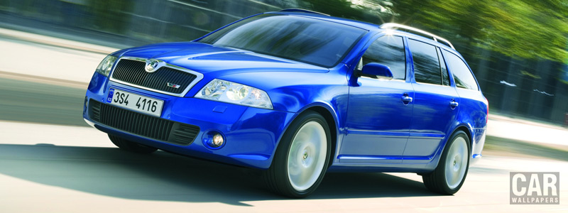   - Skoda Octavia Combi RS - Car wallpapers