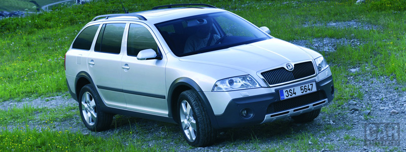   - Skoda Octavia Scout - Car wallpapers